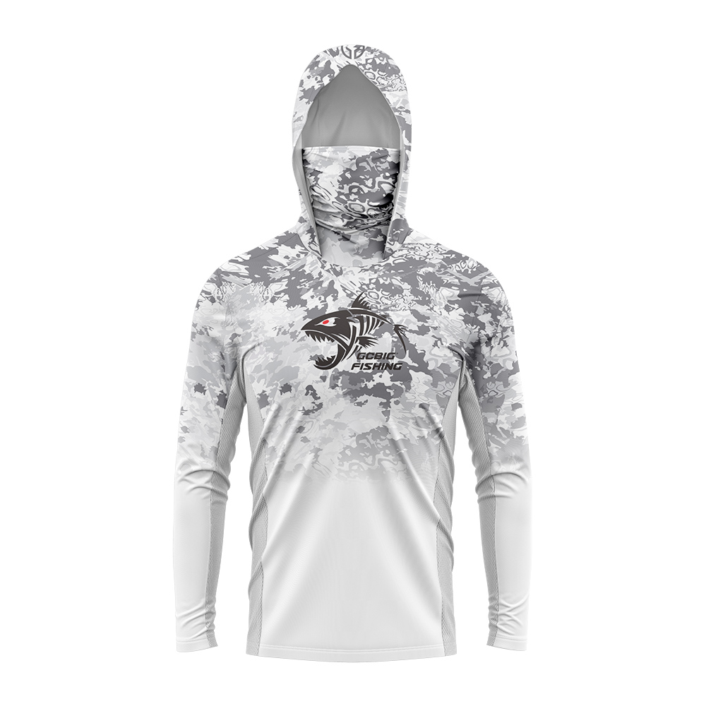 UPF50+ Hooded Fishing Shirt Bu - Embellish Knit 评论和价格