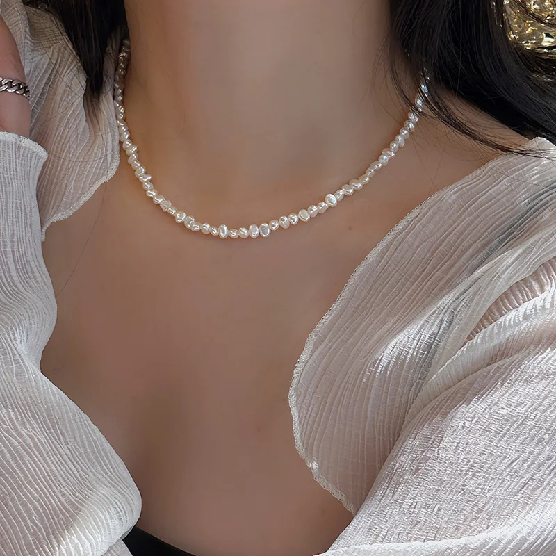 Hengsheng 4-5mm Baroque Freshw - Pearl Trim Chain 评论和价格