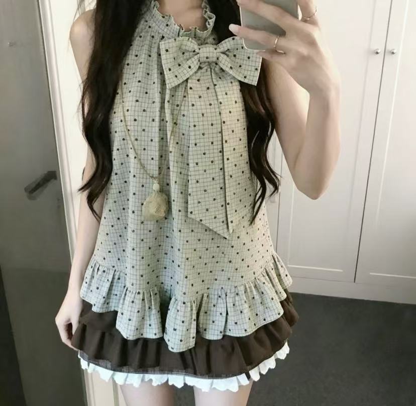 Japanese Vintage Sweeti 2-Piec - Elastic Lace Trim 评论和价格