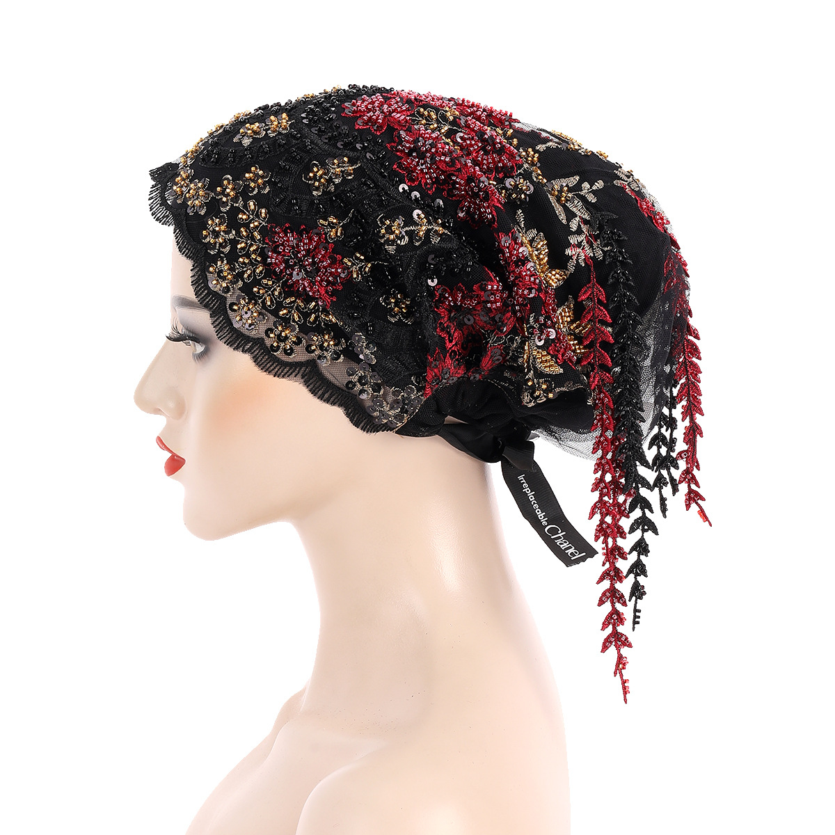 New Ethnic Tassel Headscarf Be - Tassel Fringe Trim 评论和价格